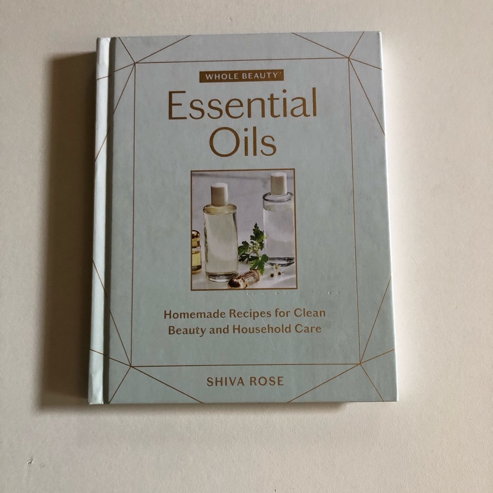 Essential oil recipe book